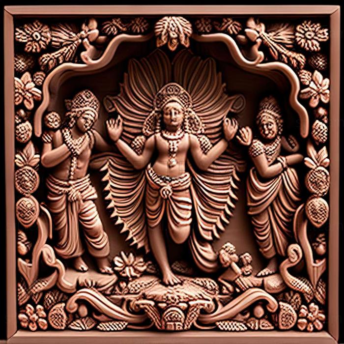 3D model Sanatan Dharma (STL)